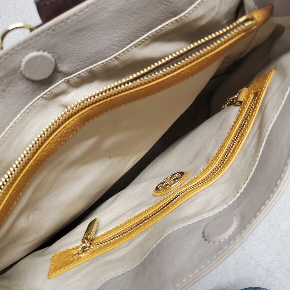 Tory Burch Small Faux Leather Tote - Picture 7 of 10